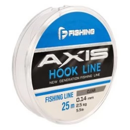 Леска монофильная F-FISHING Axis Hook Line Clear 25 м