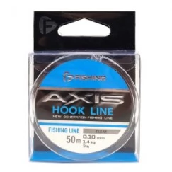 Леска монофильная F-FISHING Axis Hook Line Clear 50 м