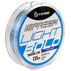 Леска монофильная F-Fishing Impresa Light Bolo Light Blue 135 м