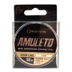 Леска монофильная F-FISHING Hook Line Amuleto Clear 50 м