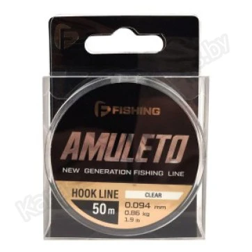 Леска монофильная F-Fishing Hook Line Amuleto Clear 50 м