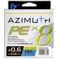Шнур F-Fishing Azimuth PE X8 Fluo Yellow 150 м