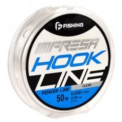 Леска монофильная F-FISHING Impresa Hook Line Clear 50 м