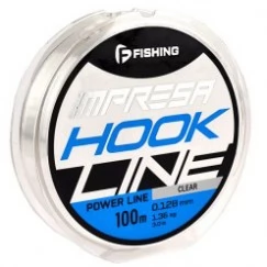 Леска монофильная F-FISHING Impresa Hook Line Clear 100 м