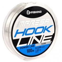 Леска монофильная F-FISHING Impresa Hook Line Clear 100 м