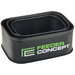 Набор емкостей для прикормки и насадки Feeder Concept EVA 3 шт (набор 270х170х100 мм)