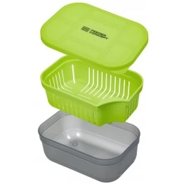 Коробка для прикормки Feeder Concept Feeder Bait Box с вентилируемой крышкой и лотком (170×115×65 мм)