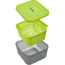 Коробка для прикормки Feeder Concept Feeder Bait Box с вентилируемой крышкой и лотком (170×170×95 мм)