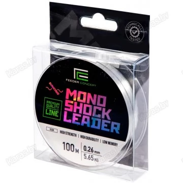 Леска монофильная Feeder Concept Mono Shock Leader Clear 100 м