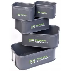 Набор емкостей для прикормки и насадки Feeder Concept EVA 5 BOX SET