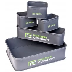 Набор емкостей для прикормки и насадки Feeder Concept EVA 5 BIG BOX SET