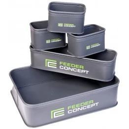 Набор емкостей для прикормки и насадки Feeder Concept EVA 5 BIG BOX SET