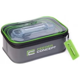 Набор емкостей для прикормки и насадки Feeder Concept EVA 3 ZIP BOX SET