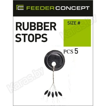 Стопоры резиновые Feeder Concept 001S 5 шт. 