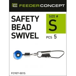 Вертлюги c застежкой для скользящей оснастки Feeder Concept FC907