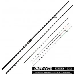 Удилище фидерное Feeder Concept Distance Black 150, углеволокно, 4.5 м, тест: 80-150 гр