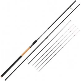 Удилище фидерное Feeder Concept Silver Water 150, углеволокно, 3.9 м, тест: 150 г, 245 г