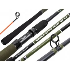 Удилище фидерное Feeder Concept Simple Extra Heavy, углеволокно, 3.6 м, тест до 150 г, 285 г
