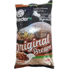 Прикормка Feeder.by Original Лещ Сладкий Орех (темная) 1 кг