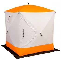 Палатка зимняя Fish2Fish КУБ трехслойная (2.2x2.2x2.35м)
