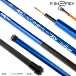 Удочка маховая Fish2Fish Rapid New 6м, стекловолокно тест: 10-40 г, 470 г