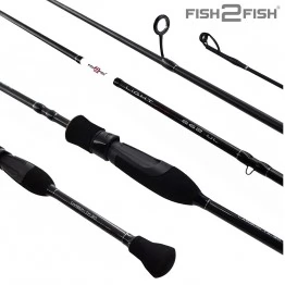 Спиннинг Fish2Fish Light Plus UL, углеволокно, 1.80 м, тест: 1.5-8 г, 61 г
