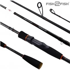 Спиннинг Fish2Fish Twitch Line ML, углеволокно, 2.10 м, тест: 5-25 г, 128 г