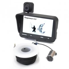 Подводная камера Пиранья 4.3 - 2с с функцией записи видео (видеоудочка)