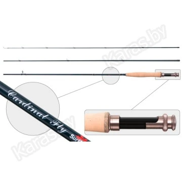 Нахлыстовое удилище Surf Master 3092 Cardinal Fly. углеволокно. 2.74 м. класс 6-7. 160 г