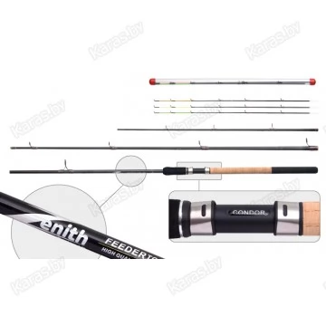Фидерное штекерное удилище  Akara Zenith IM7. 3.9 м. тест: до 150 г. 470 г