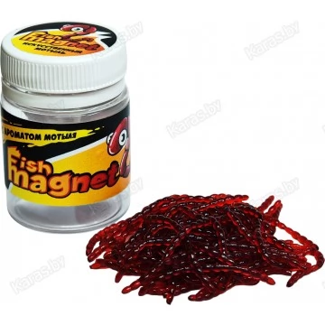 Мотыль искусственный Fish Magnet Blood Worm (200 шт)