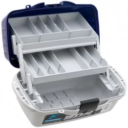 Ящик рыболовный двухполочный Flagman непрозрачная крышка 400x195x215 мм