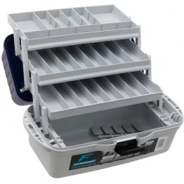 Ящик рыболовный двухполочный Flagman непрозрачная крышка 450x225x240 мм