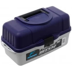 Ящик рыболовный двухполочный Flagman непрозрачная крышка 450x225x240 мм