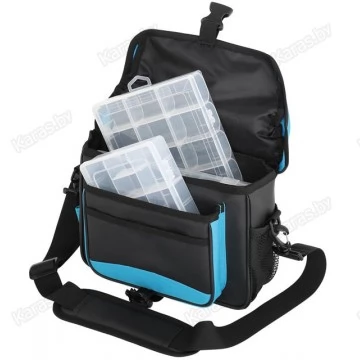 Сумка спиннинговая Flagman Lure Bag с 2 коробками 28x8x19 см