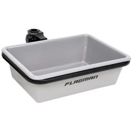 Емкость прикормки Flagman 33.5х26.5 см коннектор D25/30/36 мм