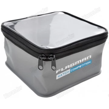 Емкость Flagman Match Competition с крышкой для кормушек 18х18х10 см