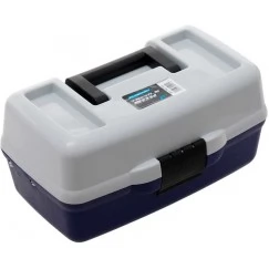 Ящик рыболовный двухполочный Flagman непрозрачная крышка (350x185x185 мм)