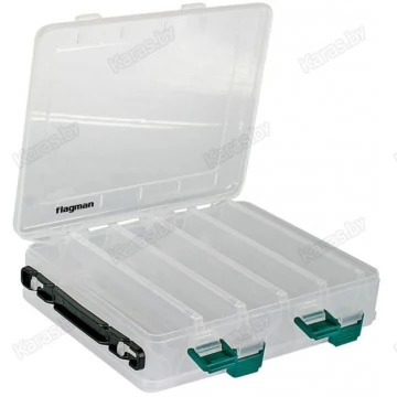 Коробка для воблеров двухсторонняя Flagman 275x150x50мм