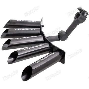 Подставка Flagman на 5 удилищ с креплением на платформу D25/30/36 мм