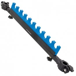 Подставка телескопическая на 10 удилищ Flagman с креплением на платформу D25/30/36 (гребенка)