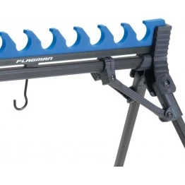 Гребенка Flagman на 10 удилищ на 4 телескопических ножках 60 см
