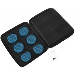 Поводочница-органайзер Flagman Soft Rig Case & Accessories Case 6 Eva Spools 27х22х3см