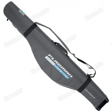 Чехол-кофр для удилищ Flagman Match Competition Hard Case Double Rod, двухсекционный, 145 см