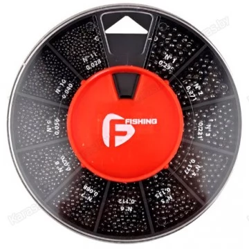 Набор грузил Flagman 275 г, 0.028-0.295 г