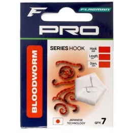 Готовые поводки Flagman Pro Bloodworm