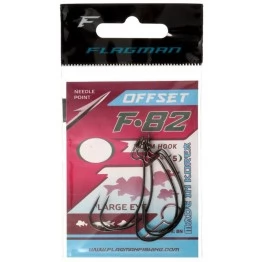 Крючки офсетные Flagman F-82