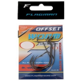 Крючки офсетные Flagman Wide Gape Offset