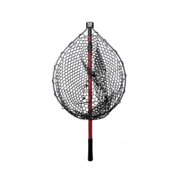 Подсачек складной телескопический Azura Trout Transformer 2, 140 см 45x55