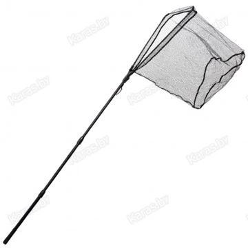 Подсачек складной телескопический Flagman Rubber Mesh 210 см 60x60 см